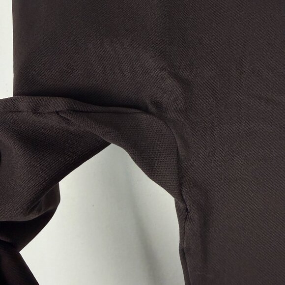 SPANX Look at Me Now Seamless Leggings High Rise Dark Brown Size Large L EUC - Picture 5 of 9